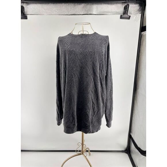 Athleta pullover women’s sweatshirt black gray size small Tall tencel blend - Picture 4 of 12